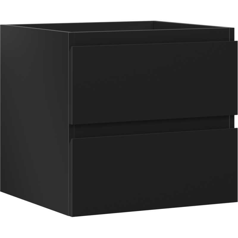 Mexen Orio шкаф за баня под умивалник 50 см, 2 чекмеджета, черен мат - 91A10-05047-2-BFF71