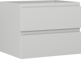 Mexen Orio шкаф за баня под мивка 60 см, 2 чекмеджета, сив мат - 91A10-06047-2-BFF62