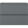 Mexen Orio шкаф за баня с умивалник 60 см, 2 чекмеджета, матов графит - 91A10-06047-2-BFF66