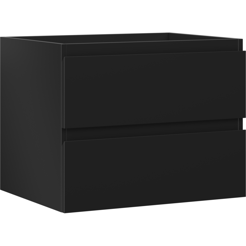 Mexen Orio шкаф за баня под мивка 60 см, 2 чекмеджета, черен мат - 91A10-06047-2-BFF71