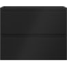 Mexen Orio шкаф за баня под мивка 60 см, 2 чекмеджета, черен мат - 91A10-06047-2-BFF71