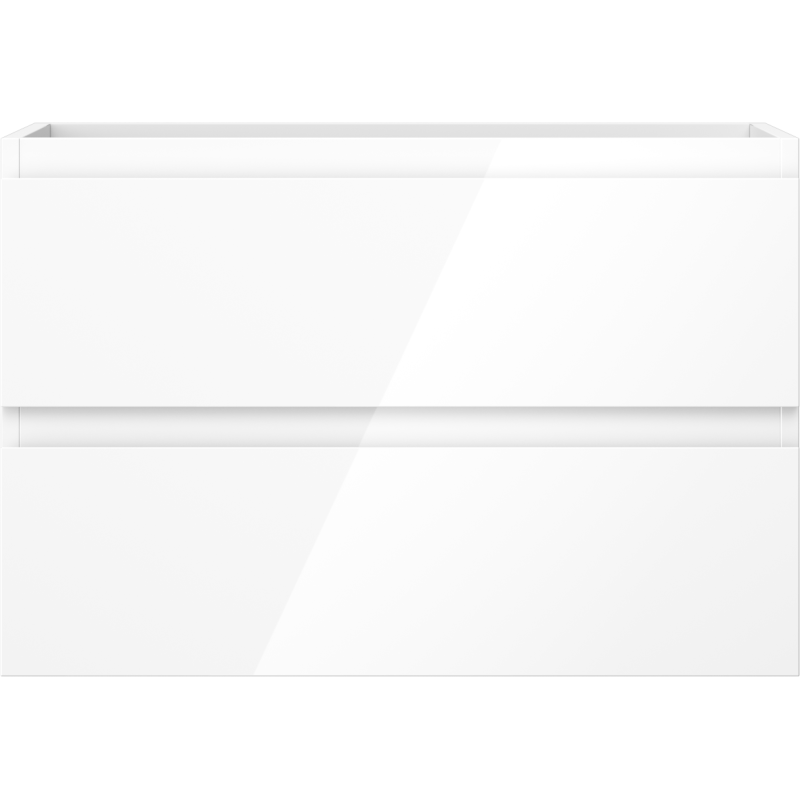 Mexen Orio шкаф за баня под мивка 70 см, 2 чекмеджета, бял гланц - 91A10-07047-2-BFF00