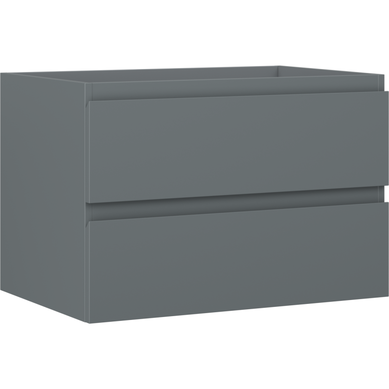 Mexen Orio шкаф за баня под мивка 70 см, 2 чекмеджета, мат графит - 91A10-07047-2-BFF66