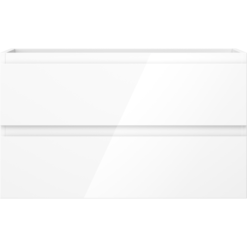 Mexen Orio шкаф за баня под мивка 80 см, 2 чекмеджета, бял гланц - 91A10-08047-2-BFF00