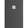 Mexen Stone+ композитен правоъгълен поддон 90 x 70 см, антрацит - 44717090