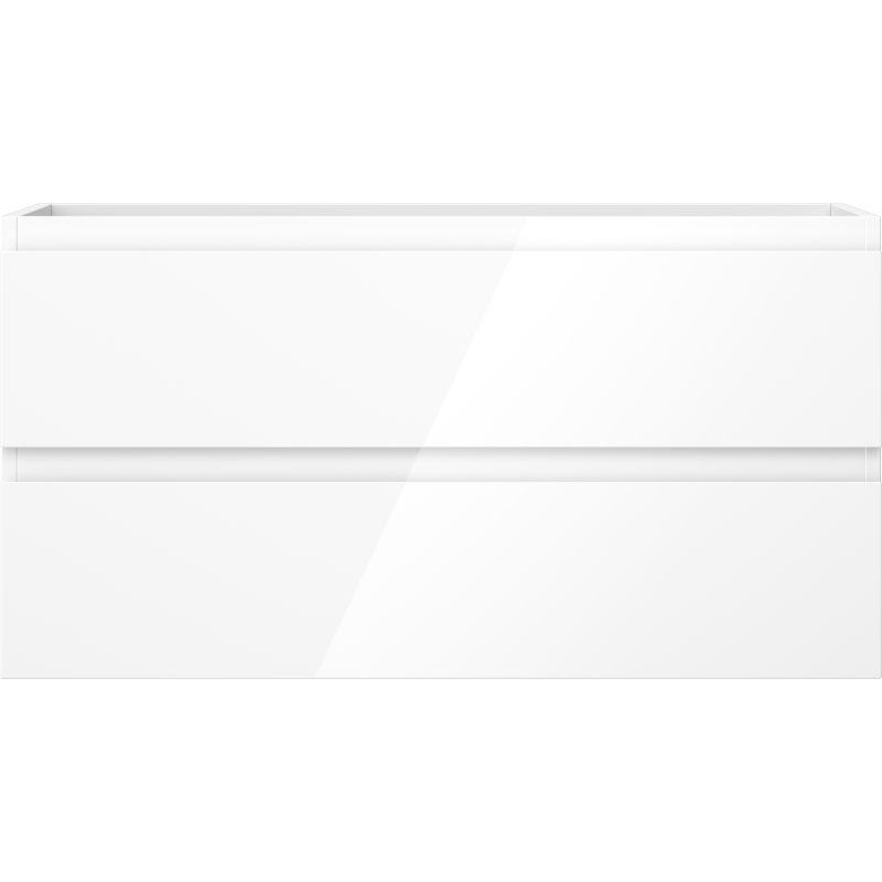 Mexen Orio баня вана с шкаф 90 см, 2 чекмеджета, бял гланц - 91A10-09047-2-BFF00