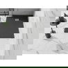 Mexen Stone+ композитен правоъгълен душ парапет 100 x 70 см, антрацит - 44717010