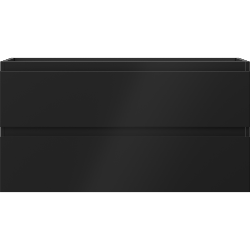 Mexen Orio шкаф за баня под мивка 90 см, 2 чекмеджета, черен мат - 91A10-09047-2-BFF71