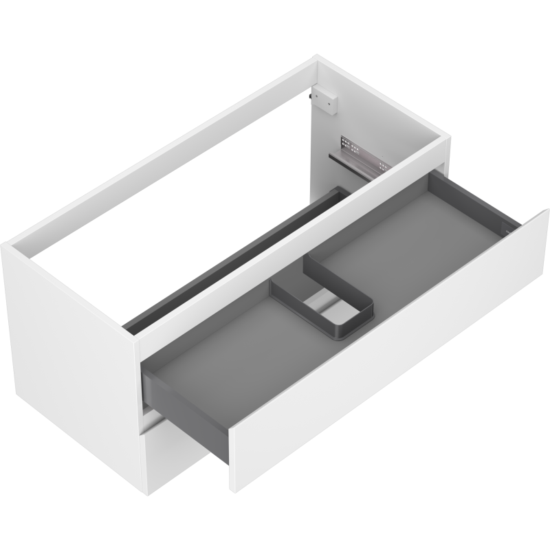Mexen Orio шкафче за баня под мивка 100 см, 2 чекмеджета, бял мат - 91A10-10047-2-BFF01