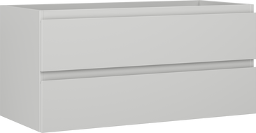 Mexen Orio шкаф за баня под мивка 100 cm, 2 чекмеджета, сив мат - 91A10-10047-2-BFF62