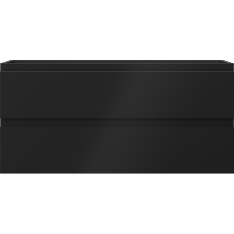 Mexen Orio шкаф под мивка за баня 100 см, 2 чекмеджета, матово черно