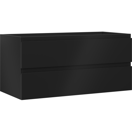 Mexen Orio шкаф под мивка за баня 100 см, 2 чекмеджета, матово черно