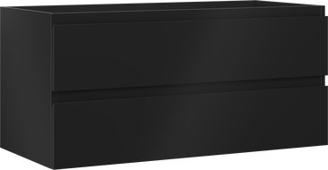 Mexen Orio шкаф под мивка за баня 100 см, 2 чекмеджета, матово черно