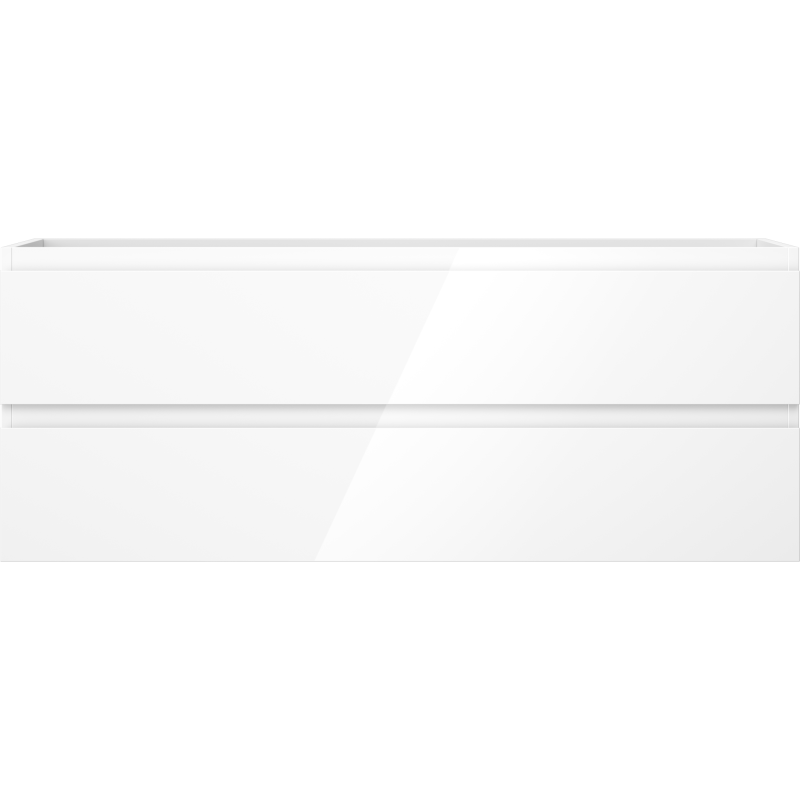 Mexen Orio баня шкаф под мивка 120 см, 2 чекмеджета, бял гланц - 91A10-12047-2-BFF00