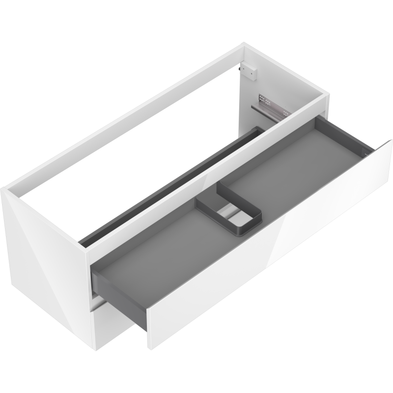 Mexen Orio баня шкаф под мивка 120 см, 2 чекмеджета, бял гланц - 91A10-12047-2-BFF00