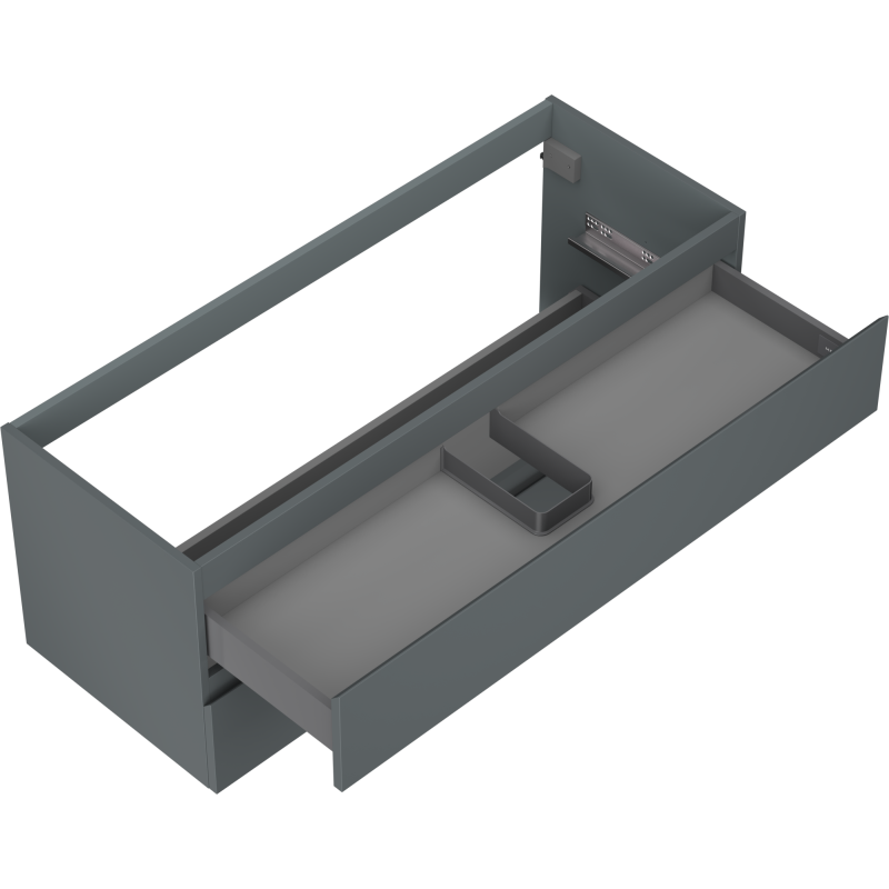 Mexen Orio шкаф за баня под умивалник 120 см, 2 чекмеджета, мат графит - 91A10-12047-2-BFF66