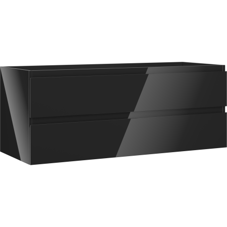 Mexen Orio шкаф за баня подмивнически, 120 см, 2 чекмеджета, черен гланц - 91A10-12047-2-BFF70