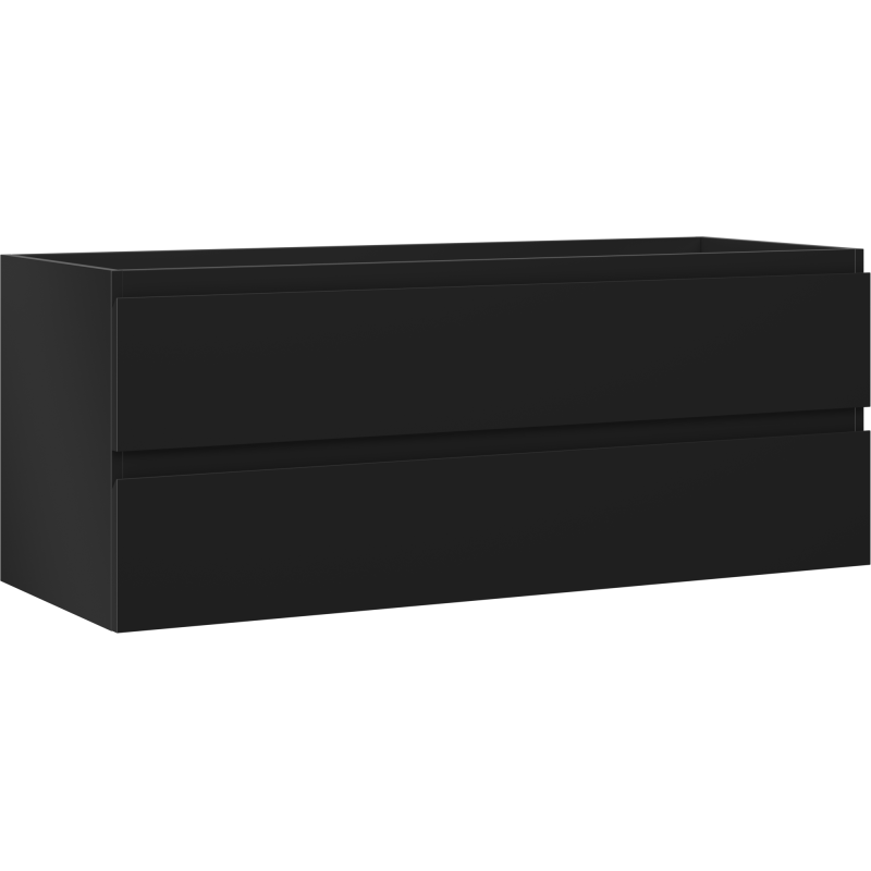 Mexen Orio шкаф за баня под мивка 120 cm, 2 чекмеджета, черен мат - 91A10-12047-2-BFF71