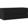 Mexen Orio шкаф за баня под мивка 120 cm, 2 чекмеджета, черен мат - 91A10-12047-2-BFF71