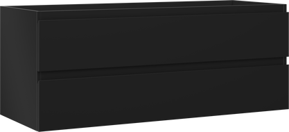 Mexen Orio шкаф за баня под мивка 120 cm, 2 чекмеджета, черен мат - 91A10-12047-2-BFF71