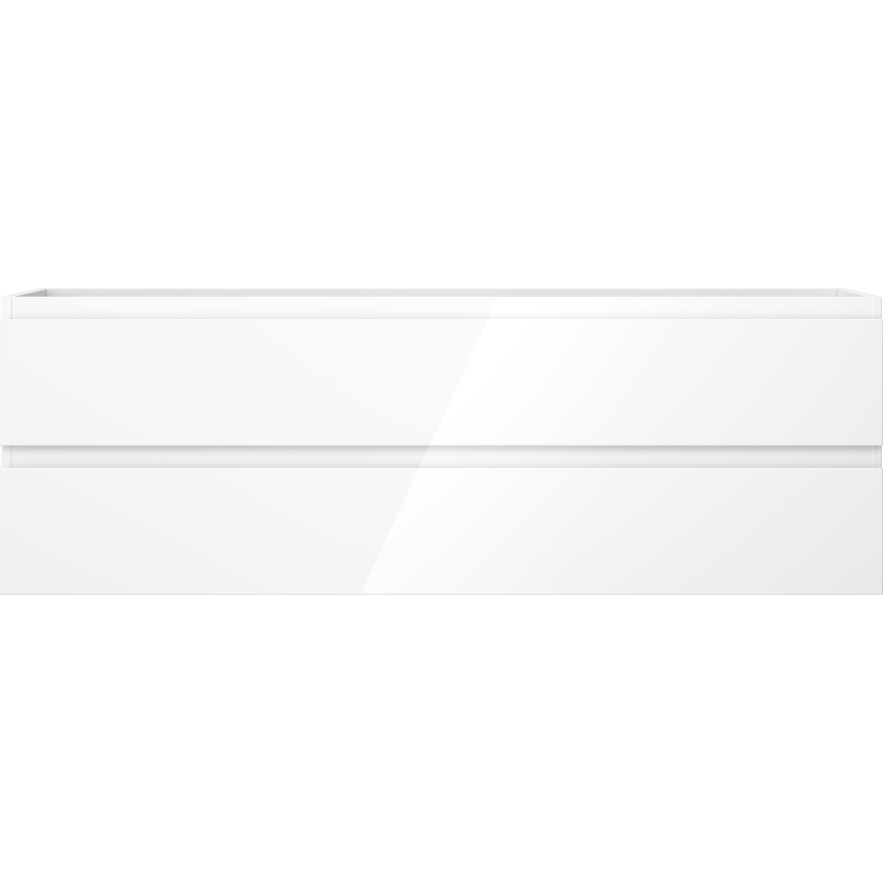 Mexen Orio шкаф за баня под мивка 140 см, 2 чекмеджета, бял гланц - 91A10-14047-2-BFF00