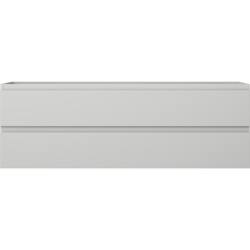 Mexen Orio шкаф за баня под умивалник 140 см, 2 чекмеджета, сив мат - 91A10-14047-2-BFF62