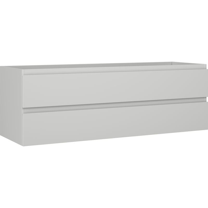 Mexen Orio шкаф за баня под умивалник 140 см, 2 чекмеджета, сив мат - 91A10-14047-2-BFF62