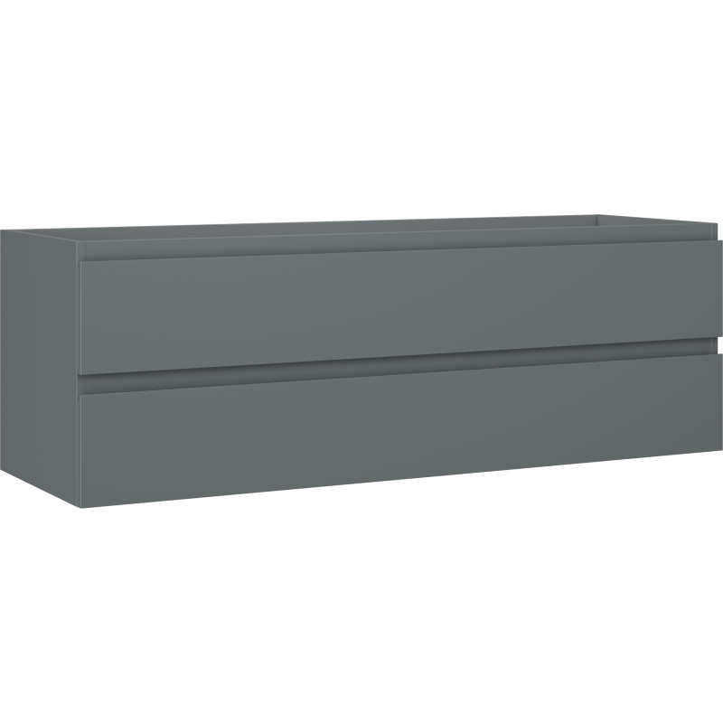 Mexen Orio шкаф за баня под мивка 140 см, 2 чекмеджета, мат графит - 91A10-14047-2-BFF66