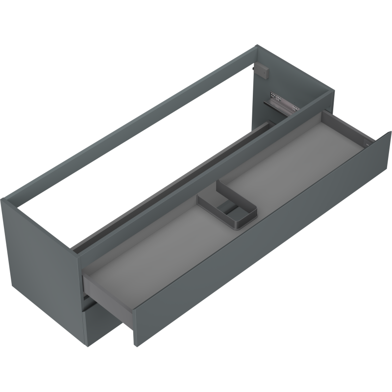 Mexen Orio шкаф за баня под мивка 140 см, 2 чекмеджета, мат графит - 91A10-14047-2-BFF66