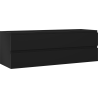 Mexen Orio шкаф за баня под мивка 140 cm, 2 чекмеджета, черен мат - 91A10-14047-2-BFF71
