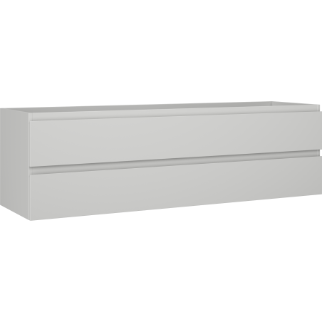 Mexen Orio шкафче за баня, 160 см, 2 чекмеджета, сив мат - 91A10-16047-2-BFF62