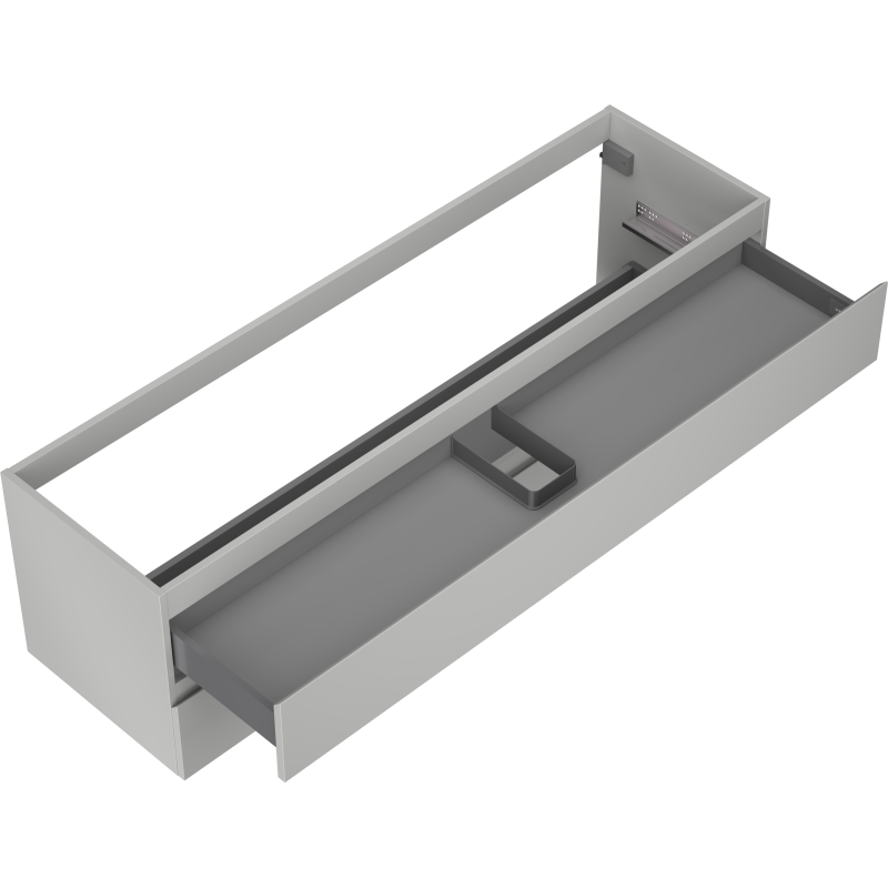 Mexen Orio шкафче за баня, 160 см, 2 чекмеджета, сив мат - 91A10-16047-2-BFF62