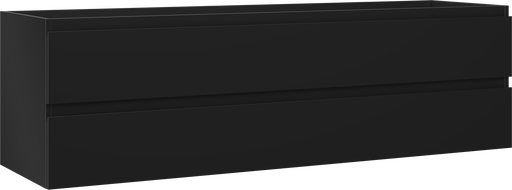 Mexen Orio шкаф за баня под умивалник 160 см, 2 чекмеджета, черен мат
