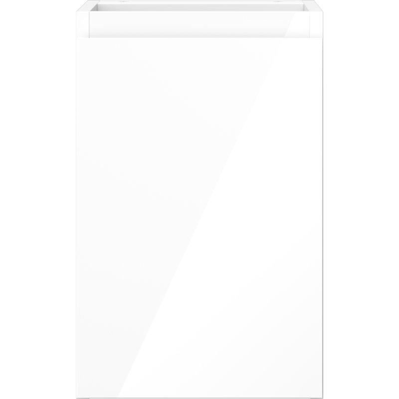 Mexen Orio шкаф за баня под умивалник 30 см, 1 врата, бял гланц - 91A11-03047-1-BF00