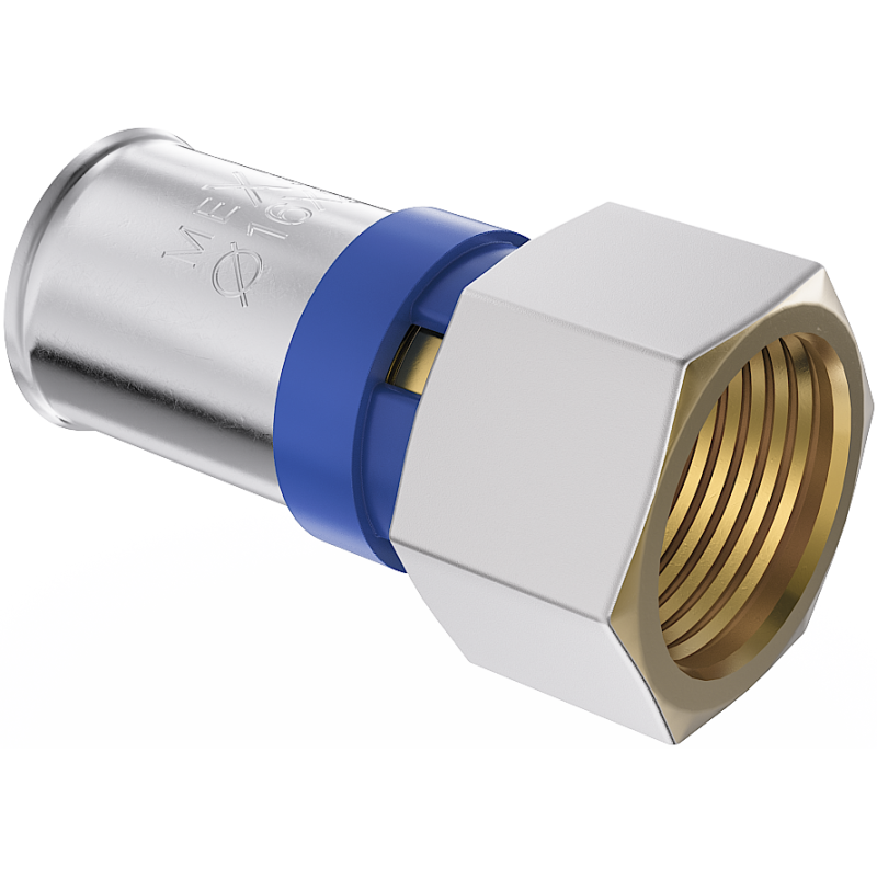 Mexen PEX-P пресово съединение, пресоваща се PEX редукция 20 x 1 GW - W97122-2010F-00