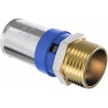 Mexen PEX-P пресоваща съединителна част, пресово PEX намаляване 20 x 1/2 GZ - W97123-2012M-00
