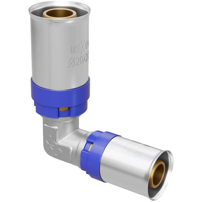 Mexen PEX-P редукционно компресионно коляно, пресовано PEX 25 x 20 - W97125-2520-00