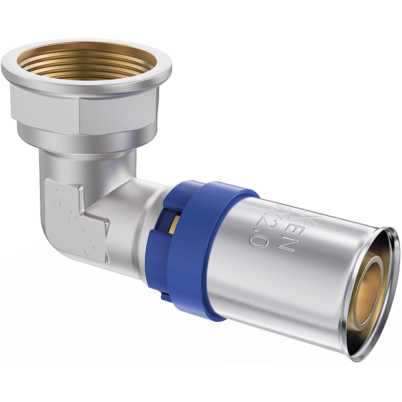 Mexen PEX-P компресионен коляно, пресоване PEX 16 x 1/2 GW - W97126-1612F-00