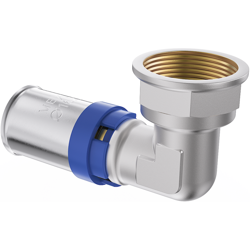 Mexen PEX-P прес-фитинг коляно, пресоване PEX 16 x 3/4 GW - W97126-1634F-00