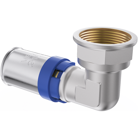 Mexen PEX-P прес-фитинг коляно, пресоване PEX 16 x 3/4 GW - W97126-1634F-00