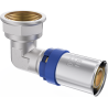 Mexen PEX-P компактно коляно, пресово съединение PEX 20 x 1/2 ЗВ - W97126-2012F-00