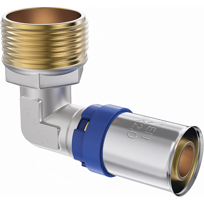 Mexen PEX-P пресоваща коляновидна връзка, пресоваща се PEX 20 x 1/2 GZ - W97127-2012M-00