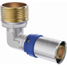 Mexen PEX-P коляно за пресоване, пресовано PEX 20 x 1/2 GZ - W97127-2012M-00