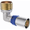 Mexen PEX-P компресионен лакът, пресоващ се PEX 20 x 3/4 GZ - W97127-2034M-00