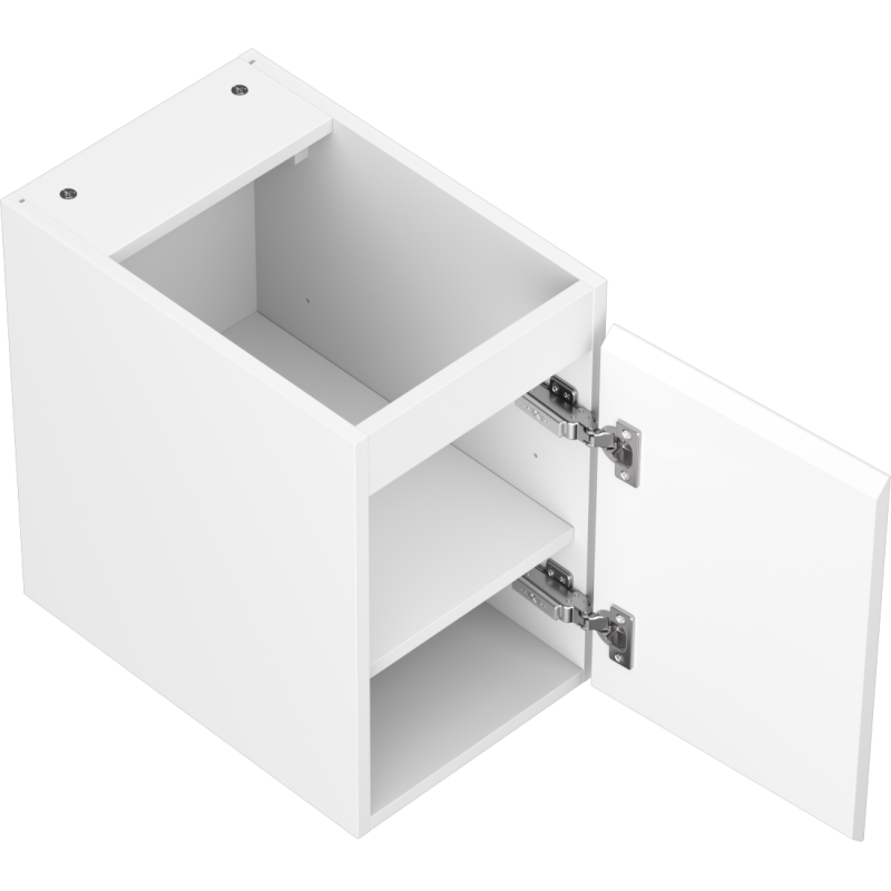Mexen Orio шкаф за баня под мивка 30 см, 1 врата, бял мат - 91A11-03047-1-BF01