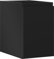 Mexen Orio шкаф за баня под мивка 30 см, 1 врата, черен мат - 91A11-03047-1-BF71
