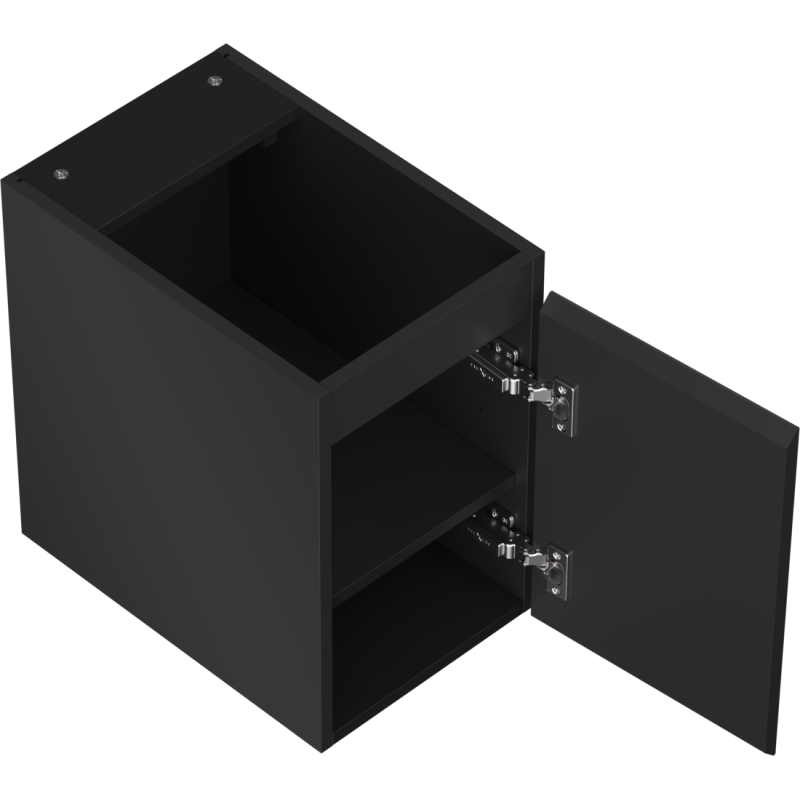 Mexen Orio шкаф за баня под мивка 30 см, 1 врата, черен мат - 91A11-03047-1-BF71