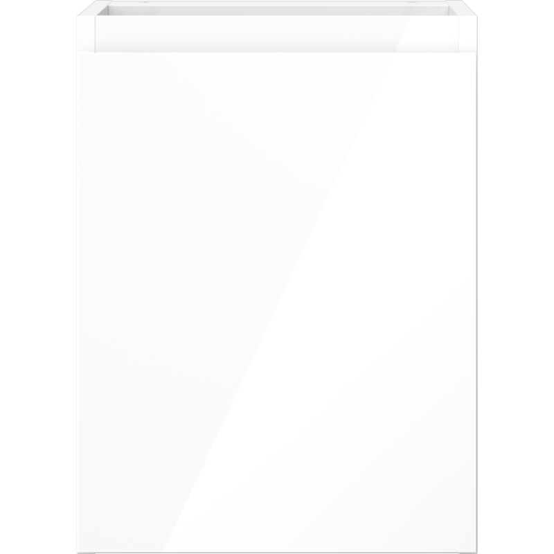 Mexen Orio шкафче за баня под умивалник 35 см, 1 врата, бял гланц - 91A11-03547-1-BF00