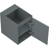 Mexen Orio шкаф за баня под мивка 35 см, 1 врата, графит мат - 91A11-03547-1-BF66