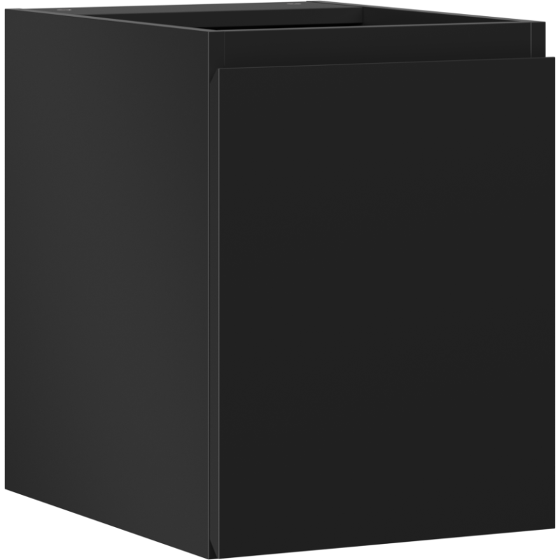 Mexen Orio шкаф за баня под умивалник 35 cm, 1 врата, черен мат - 91A11-03547-1-BF71